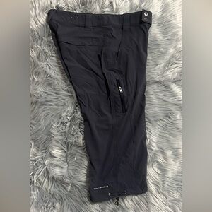 Columbia Charcoal Grey Omni-Shade Sun Protect Capris
